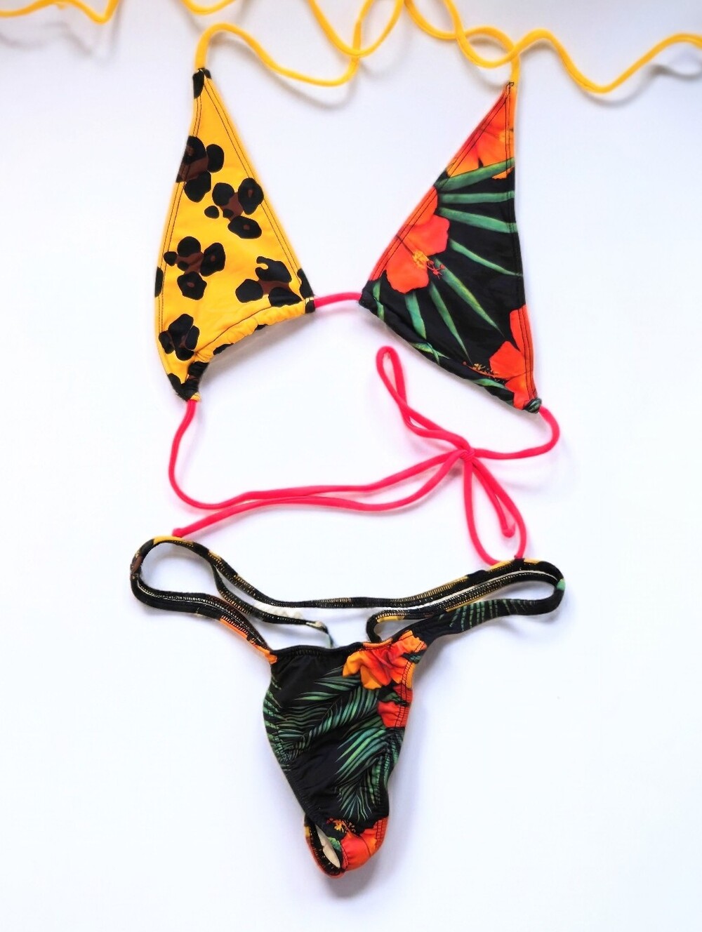 Minimale Animale Bikini Set - Montenegro Top & Nolita Thong Tropical Equinox
